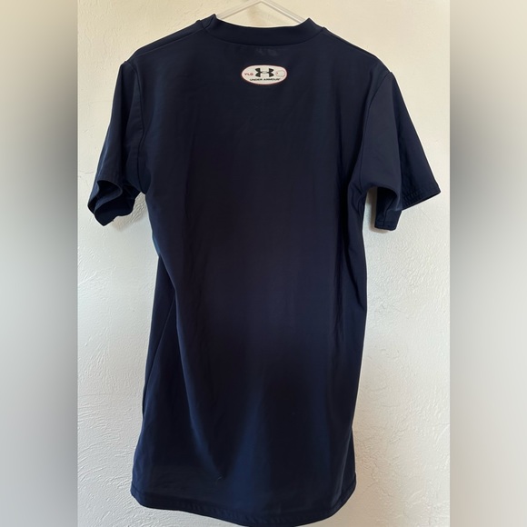 Under Armour boys dri-fit tee blue GUC - youth large - Picture 3 of 3